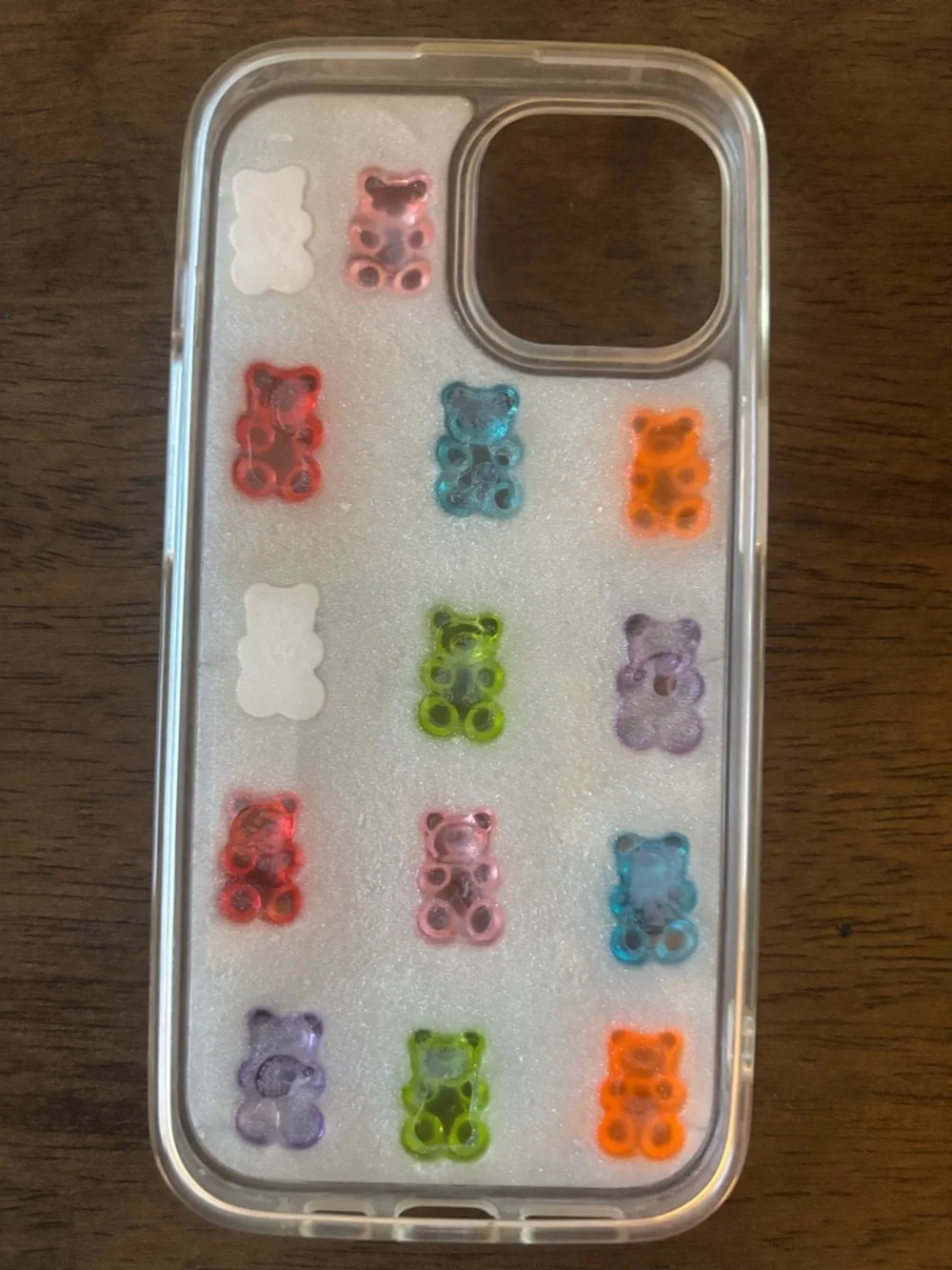 iPhone 15- 2 decorative phone cases and 1 tempered glass screen protector